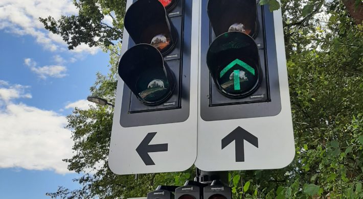 Système de priorité des bus aux carrefours